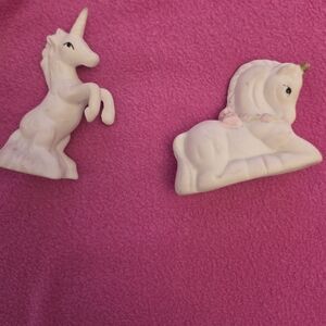 Glass Unicorn Figurine Set – 2 Piece Decorative Collectible